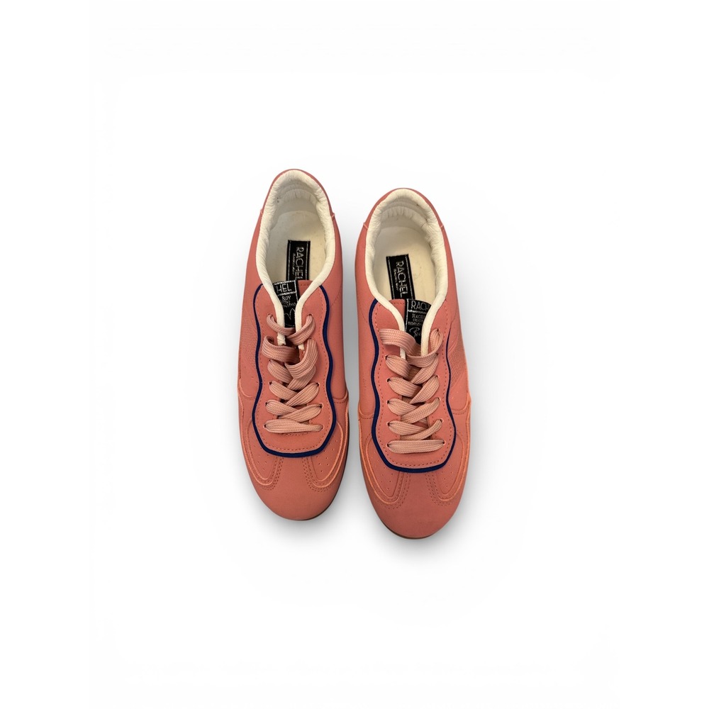 Rachel Roy Pink and Blue Riz Lace Up Sneakers Size 6